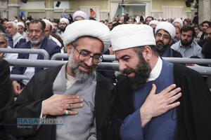 دیدار کارگزاران حج با رهبر معظم انقلاب