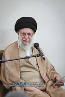 دیدار دست‌اندرکاران کنگره شهدای امدادگر با رهبر انقلاب