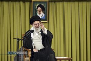 دیدار معلمان با رهبر معظم انقلاب