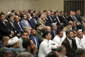 دیدار معلمان با رهبر معظم انقلاب