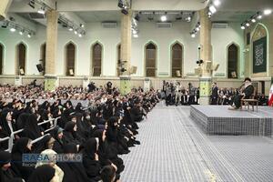 دیدار معلمان با رهبر معظم انقلاب