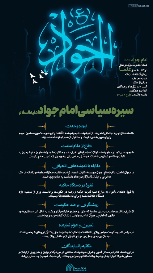 اطلاع نگاشت | سیره سیاسی امام جواد علیه السلام