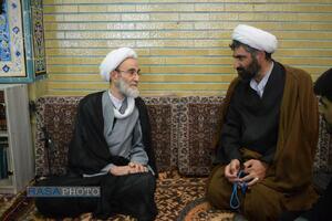 دیدار مدیرعامل خبرگزاری رسا با آیت‌الله جواد باقری بنابی