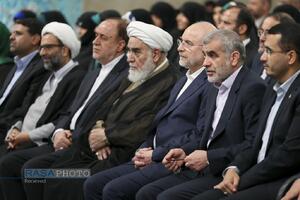 دیدار نمایندگان مجلس شورای اسلامی با رهبر معظم انقلاب