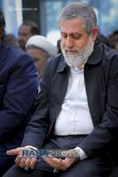 تصاویری از تعدادی شهدای حمله رژیم صهیونیستی در کنار رهبر معظم انقلاب