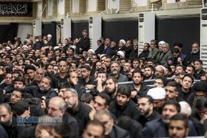 عزاداری ایام شهادت حضرت اباعبدالله الحسین (علیه‌السلام) در حسینیه امام خمینی (ره)