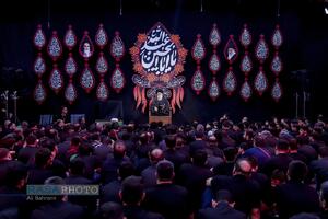 عزاداری هیئت فاطمیون قم در شب هفتم محرم