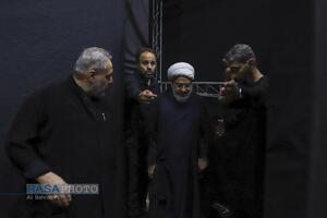 عزاداری هیئت فاطمیون قم در شب هفتم محرم