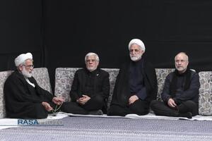 مراسم عزاداری شب هشتم محرم ۱۴۴۷ در حسینیه امام خمینی (ره)
