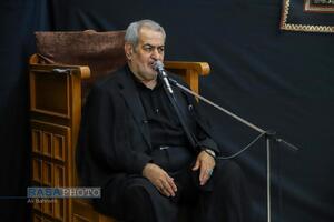 عزاداری روز تاسوعای حسینی با حضور حضرت آیت الله نوری همدانی