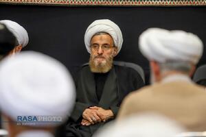 عزاداری روز تاسوعای حسینی با حضور حضرت آیت الله نوری همدانی