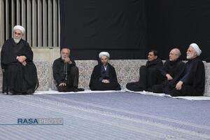مراسم عزاداری شام غریبان حسینی (علیه‌السلام) در حسینیه امام خمینی (ره)
