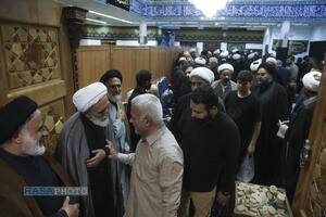 مراسم بزرگداشت مرحوم حجت الاسلام حاج شیخ علی طائب