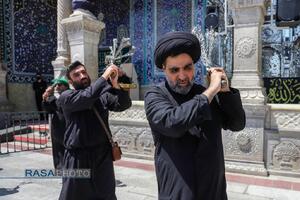 عزاداری روز شهادت حضرات پیامبر اعظم و امام حسن مجتبی (علیهما‌السلام) در قم
