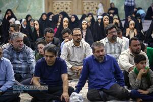 آیین غبارروبی حرم مطهر بانوی کرامت (س) با حضور اصحاب رسانه
