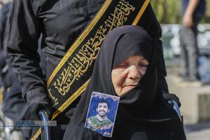 دسته عزای خادمان و زائران در سالروز رحلت حضرت معصومه (سلام‌الله‌علیها)