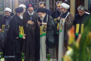 آیین شمعدان‌ در شام رحلت بانوی کرامت (س)