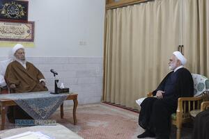 دیدار رئیس قوه قضائیه با مراجع تقلید