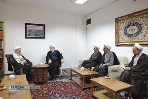 دیدار رئیس قوه قضائیه با مراجع تقلید