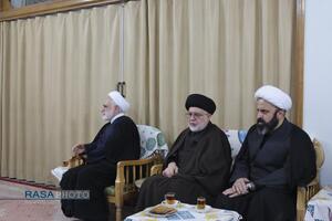 دیدار رئیس قوه قضائیه با مراجع تقلید