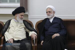 دیدار رئیس قوه قضائیه با مراجع تقلید