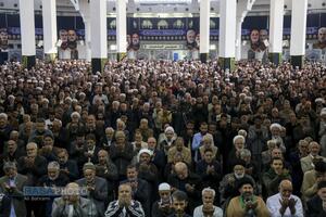 اقامه نماز باران در قم