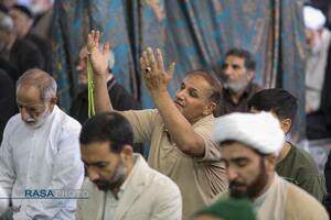 اقامه نماز باران در قم