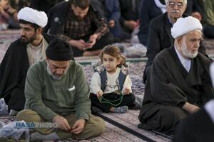 اقامه نماز باران در قم