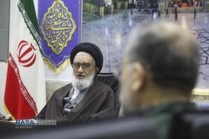 دیدار رئیس سازمان بسیج مستضعفین با مراجع تقلید و علما در قم