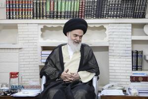 دیدار رئیس سازمان بسیج مستضعفین با مراجع تقلید و علما در قم