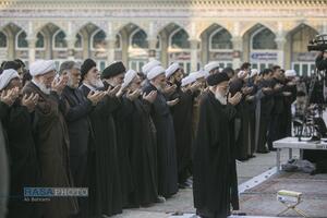 اقامه دومین نماز طلب باران در قم