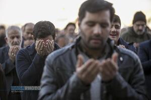 اقامه دومین نماز طلب باران در قم