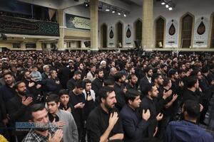 شب اول عزاداری فاطمیه ۱۴۰۴ با حضور رهبر معظم انقلاب