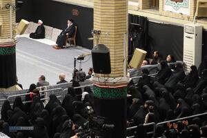 دومین شب مراسم عزاداری ایام شهادت حضرت فاطمةالزهرا (سلام‌الله‌علیها) در حسینیه امام خمینی (ره)