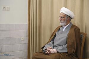 دیدار اعضای شورای عالی حوزه علمیه خراسان با حضرت آیت الله مکارم شیرازی