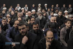 مراسم عزاداری شب شهادت حضرت فاطمةالزهرا (سلام‌الله‌علیها) در حسینیه امام خمینی (ره)