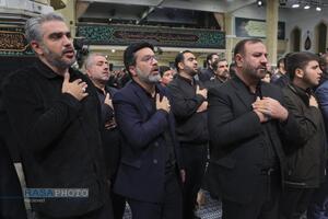 مراسم عزاداری شب شهادت حضرت فاطمةالزهرا (سلام‌الله‌علیها) در حسینیه امام خمینی (ره)