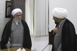 دیدار اعضای ستاد کنگره آیت الله یزدی (ره) بادبیرکل مجمع جهانی اهلبیت (ع)