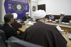 دیدار اعضای ستاد کنگره آیت الله یزدی (ره) بادبیرکل مجمع جهانی اهلبیت (ع)