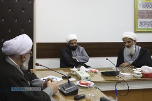 دیدار اعضای ستاد کنگره آیت الله یزدی (ره) بادبیرکل مجمع جهانی اهلبیت (ع)