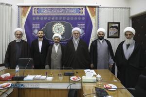 دیدار اعضای ستاد کنگره آیت الله یزدی (ره) بادبیرکل مجمع جهانی اهلبیت (ع)