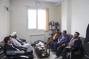 دیدار دست‌اندرکاران جشنواره ابوذر استان قم با مدیرعامل رسا