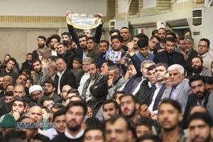 مراسم جشن میلاد حضرت صدیقه طاهره فاطمه زهرا (سلام‌الله‌علیها) با حضور رهبر انقلاب