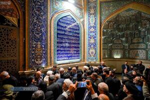 افتتاح پروژه صحن حضرت زهرا (سلام‌الله‌علیها) آستان مقدس علوی