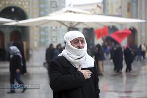 عزاداری روز شهادت امام هادی(ع) در حرم کریمه اهل‌بیت (ع)