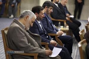 دیدار اعضای ستاد برگزاری کنگره بزرگداشت آیت‌الله میلانی با رهبر معظم انقلاب