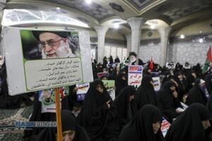 اجتماع حماسی مردم انقلابی قم در یوم الله نهم دی