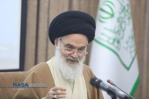 جلسه جامعه مدرسین حوزه علمیه با حضور جبلی رئیس رسانه ملی