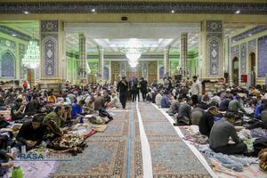 مراسم معنوی اعتکاف ۱۴۰۴ در مسجد مقدس جمکران