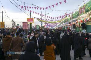 حضور میلیونی مشتاقان حضرت ولی عصر (عج) در مسیر مسجد مقدس جمکران
